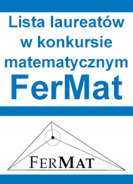 Lista laureatów w konkursie FerMat