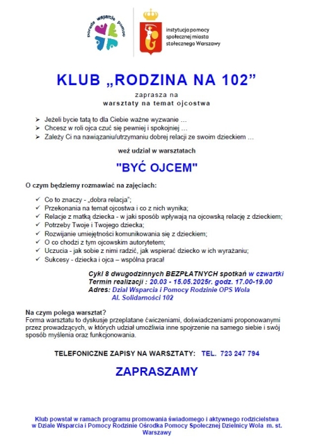 Warsztaty dla rodziców