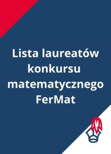 IX edycja konkursu FerMat (2024/2025) – lista laureatów