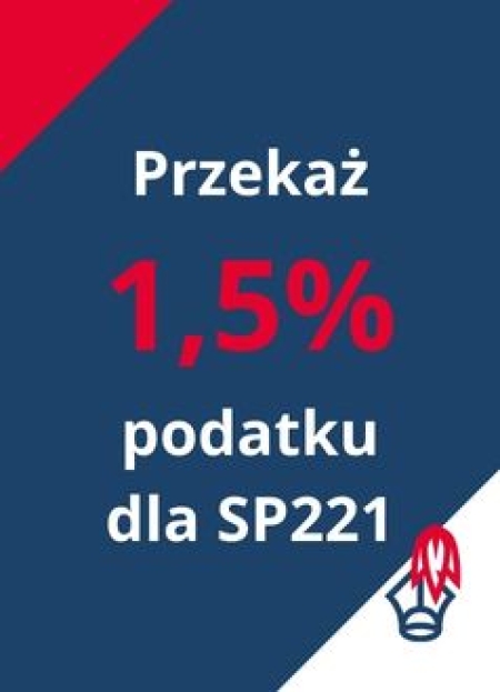 1,5% podatku dla naszej Szkoły